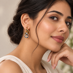 The Duo-Tone Link Hoops