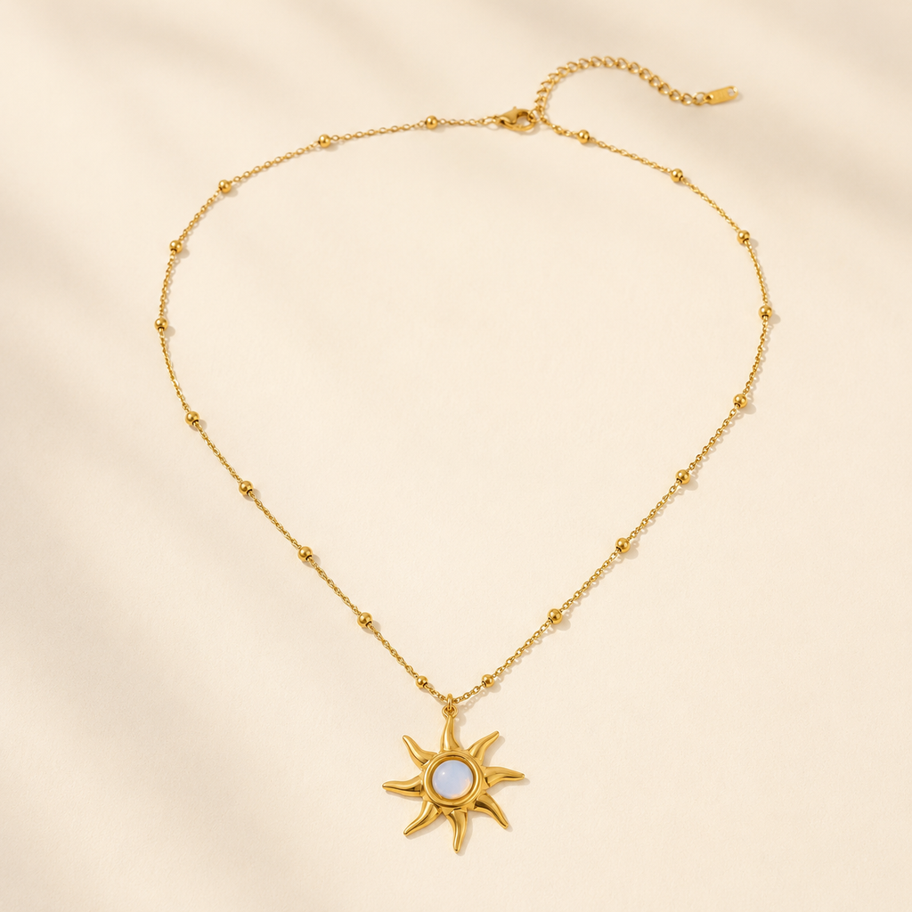 The Celestial Ray Pendant Necklace