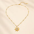 The Celestial Ray Pendant Necklace