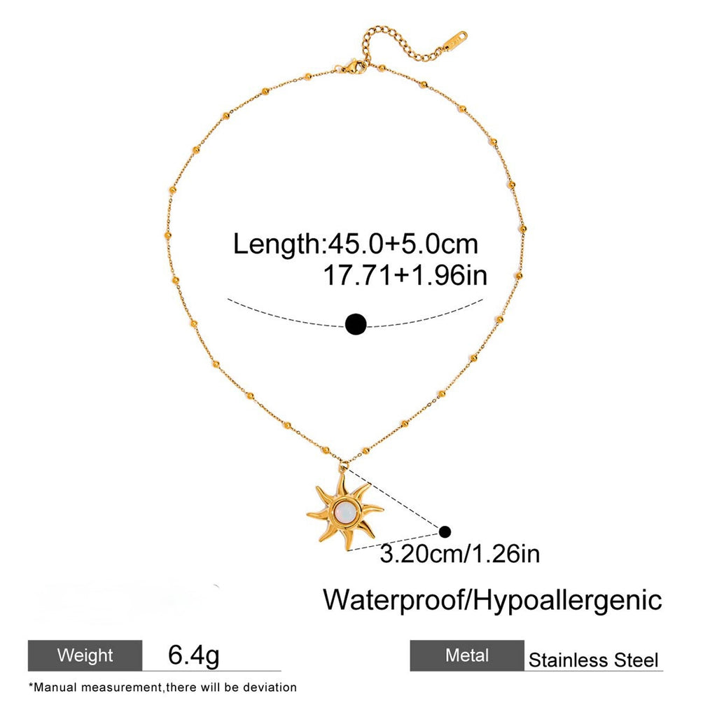 The Celestial Ray Pendant Necklace