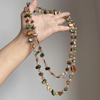 The Bohemian Mosaic Shell Necklace