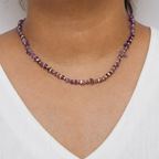 The Violet Terra Stone Necklace