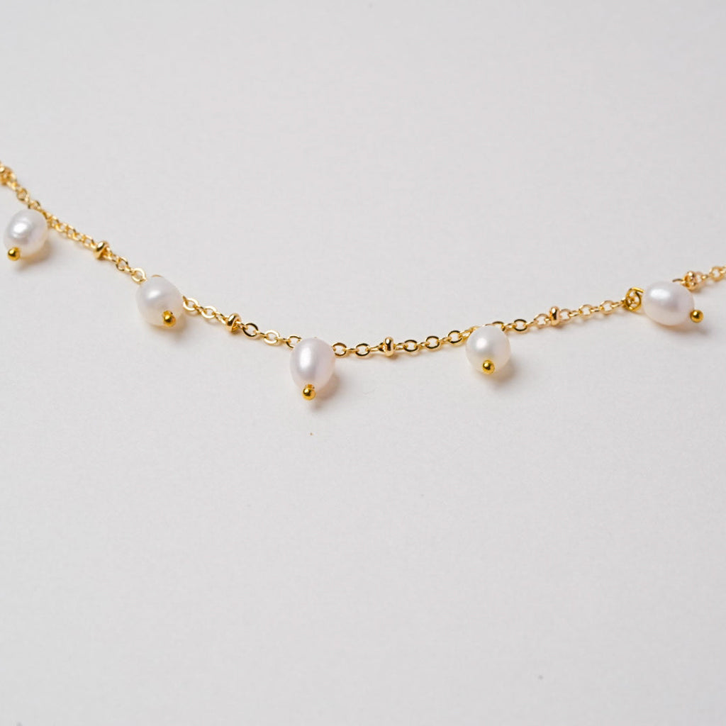 The Ondine Pearl Droplet Necklace