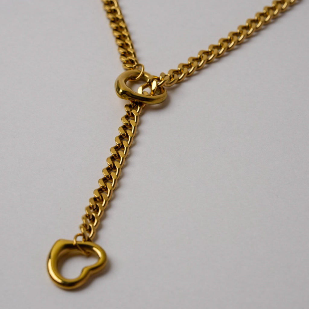 The Amora Double Heart Necklace