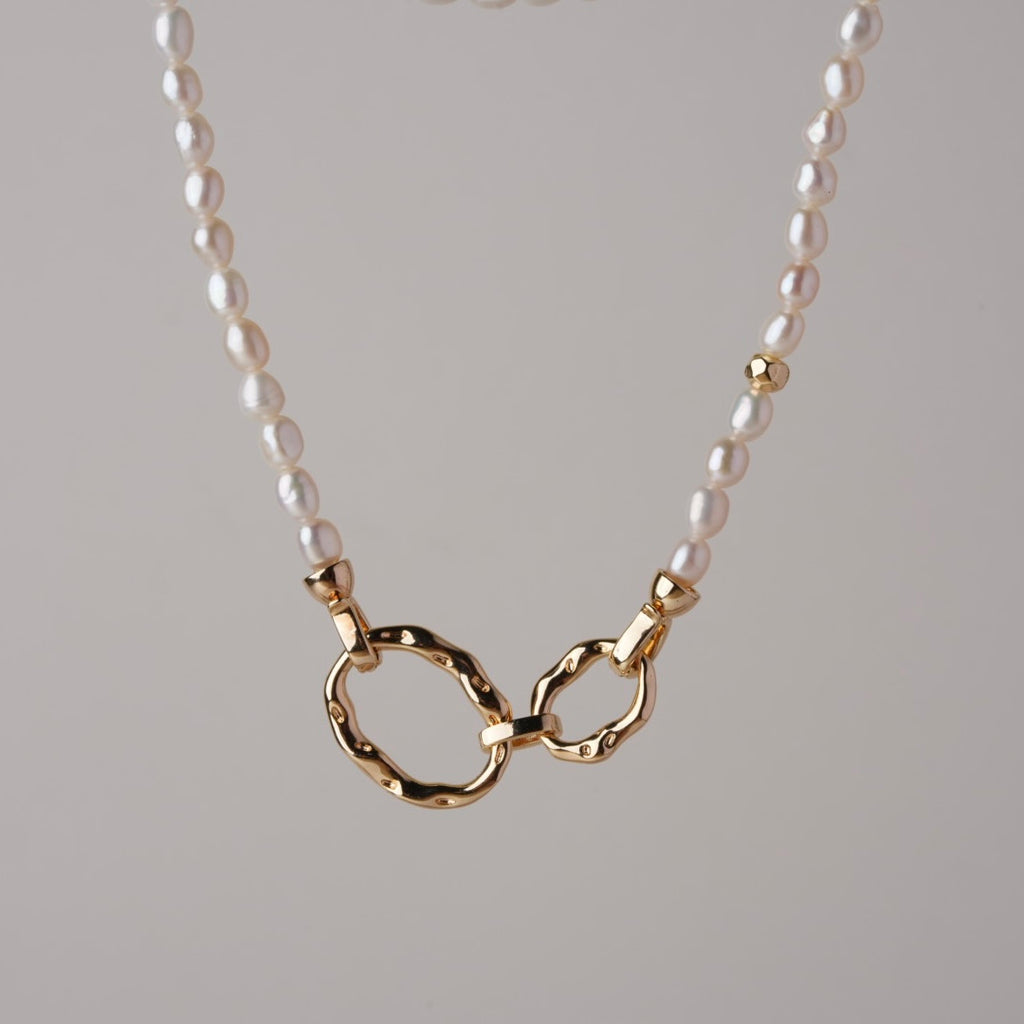 The Freshwater Pearl Link Necklace