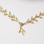 The Elara Crystal Vine Jewellery Set