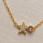 The Blush Nova Crystal Necklace