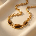 The Tiger’s Eye Statement Collar