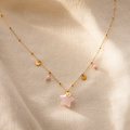 The Stella Rose Natural Stone Necklace