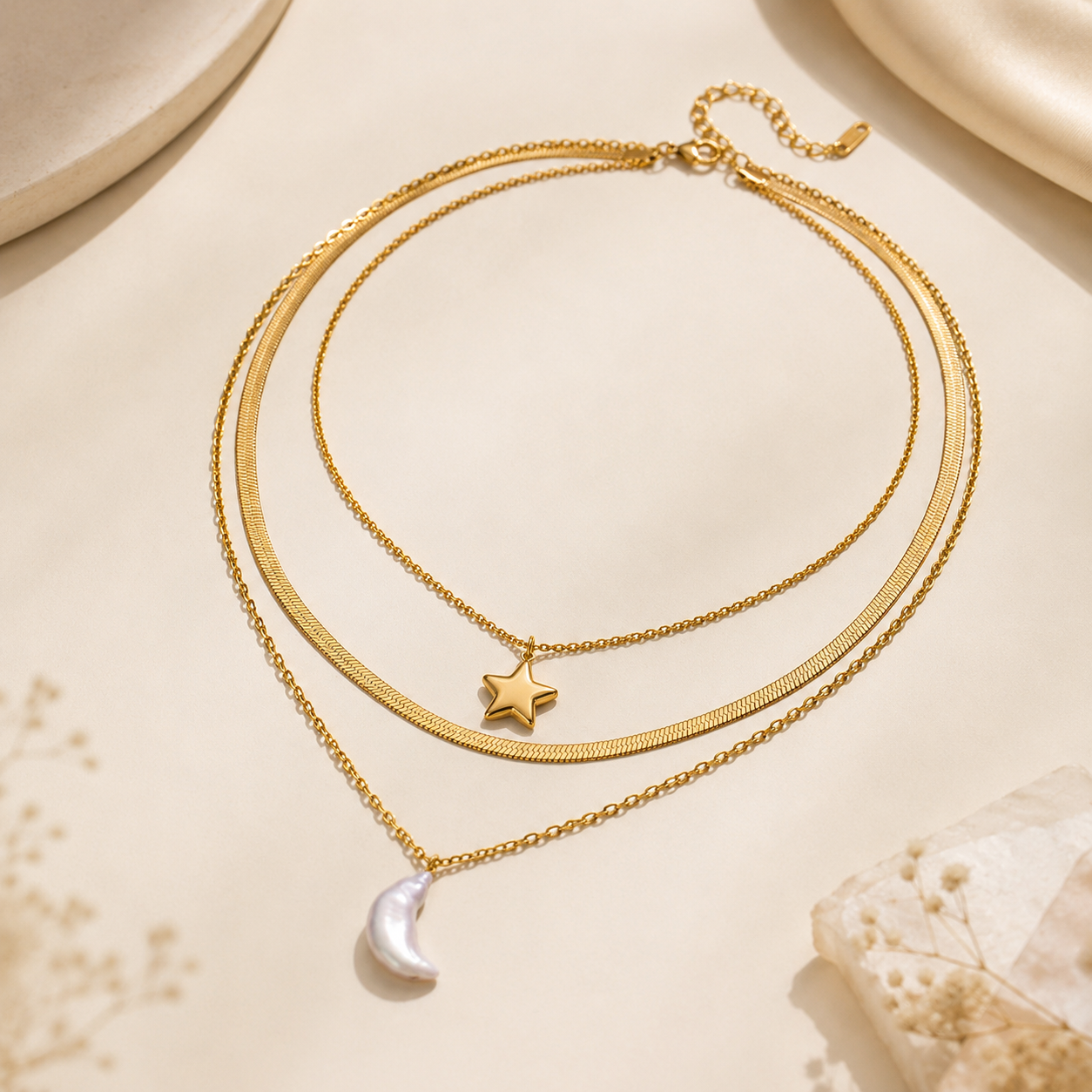 The Stella Luna Layered Necklace