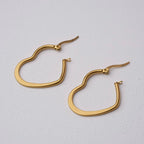 The Amora Heart Hoops