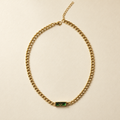The Verdant Serpent Necklace