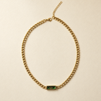 The Verdant Serpent Necklace