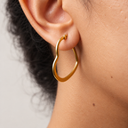 The Amora Heart Hoops