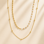 The Pearl Meridian Layered Necklace