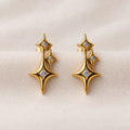 The Astra Four-Point Star Studs