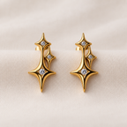 The Astra Four-Point Star Studs