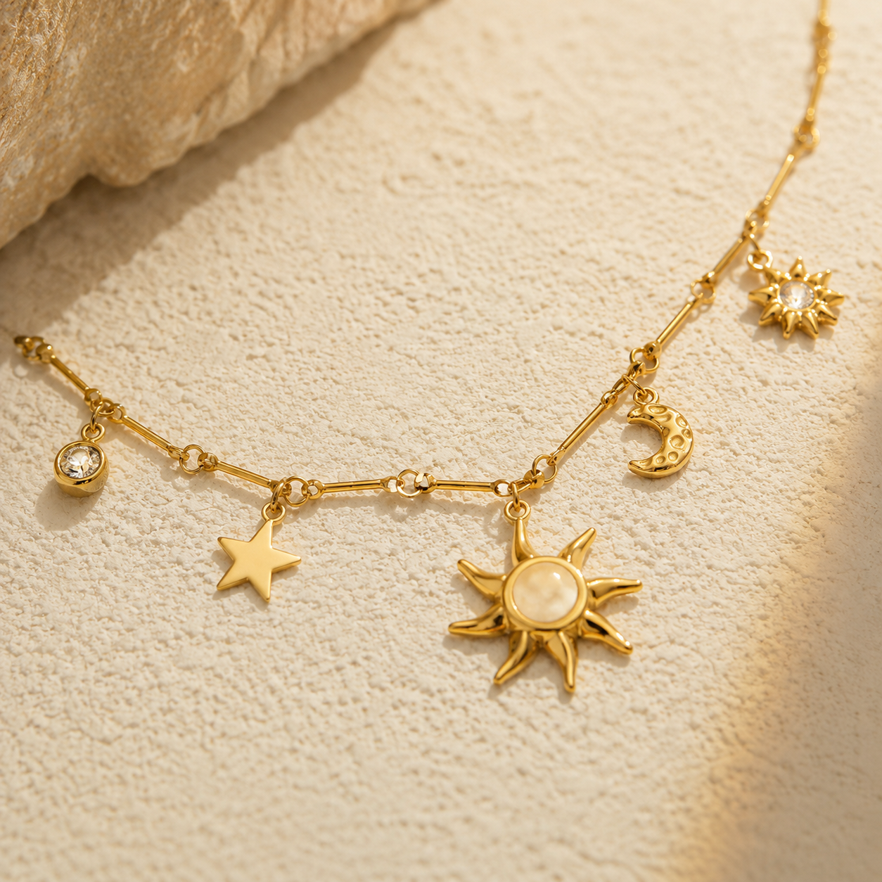 The Cosmic Horizon Charm Necklace