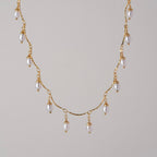 The Colette Pearl Fringe Necklace