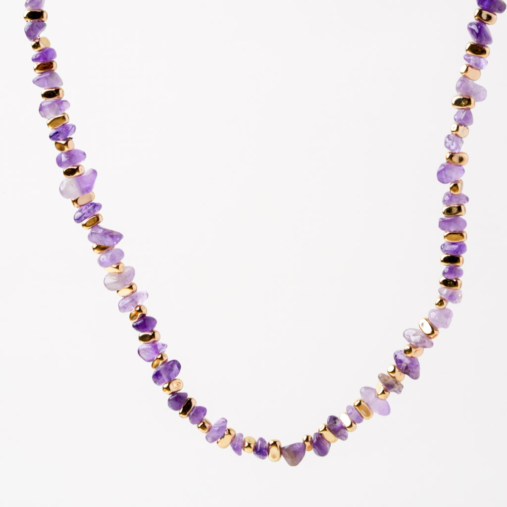 The Violet Terra Stone Necklace