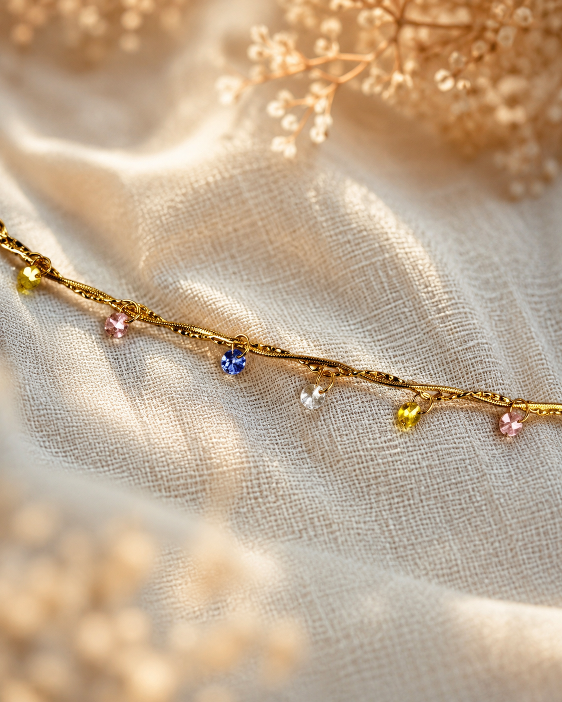 Petal Drop Twisted Choker