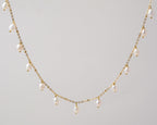The Ondine Pearl Droplet Necklace