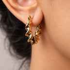 The Rippled Crescent Hoops
