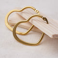 The Amora Heart Hoops