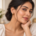 The Sculpted Ribbon Studs