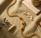 The Tiger’s Eye Statement Collar
