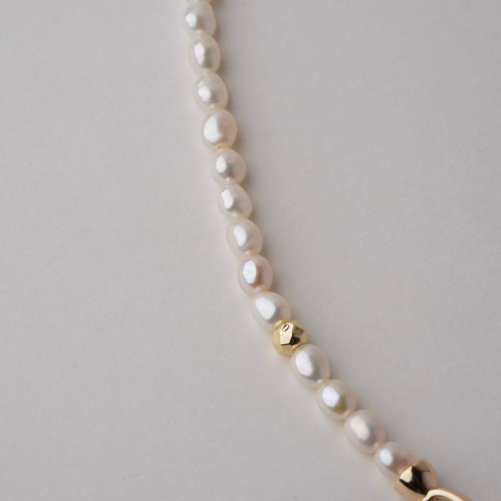 The Freshwater Pearl Link Necklace