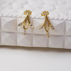 The Elara Crystal Vine Jewellery Set