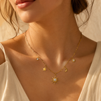 The Cosmic Horizon Charm Necklace