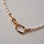 The Freshwater Pearl Link Necklace