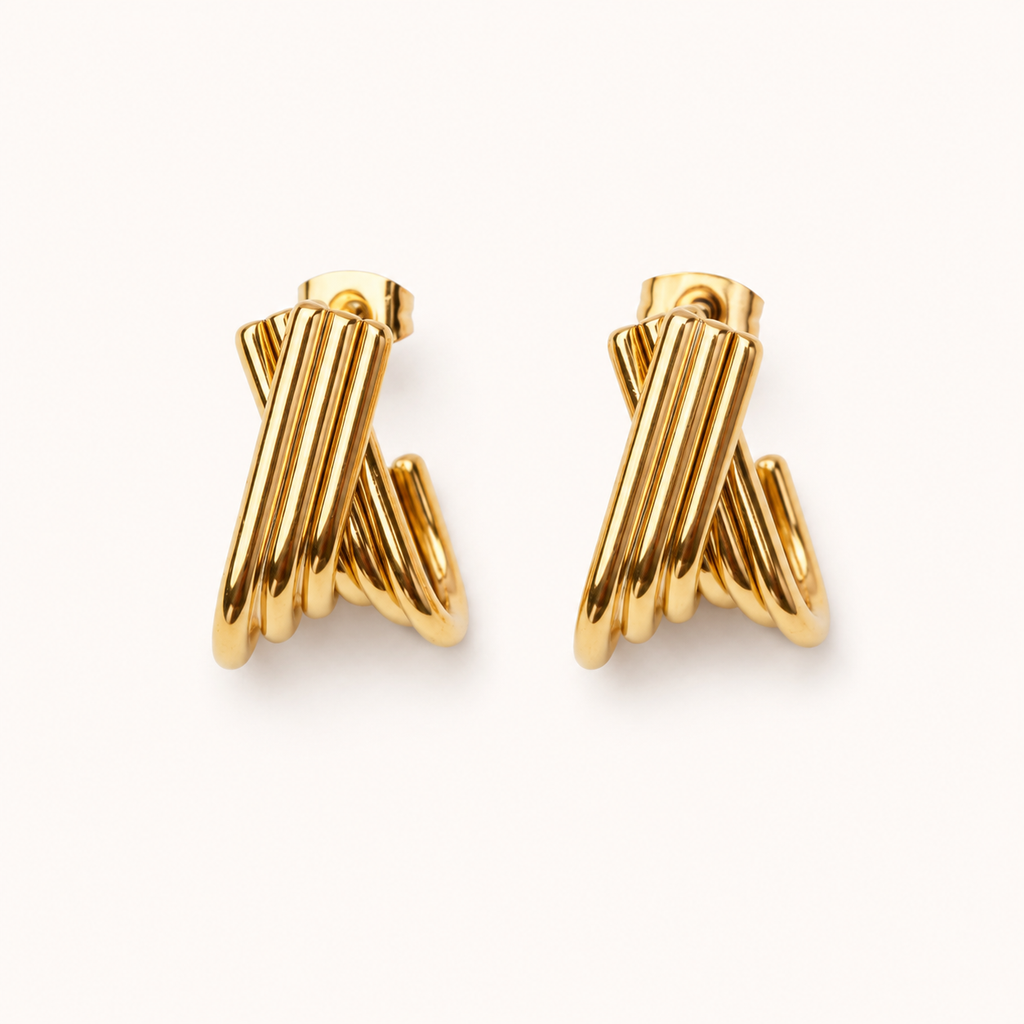 The X-Form Sculptural Studs