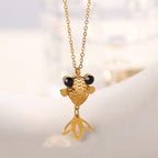 The Fortuna Koi Charm Necklace