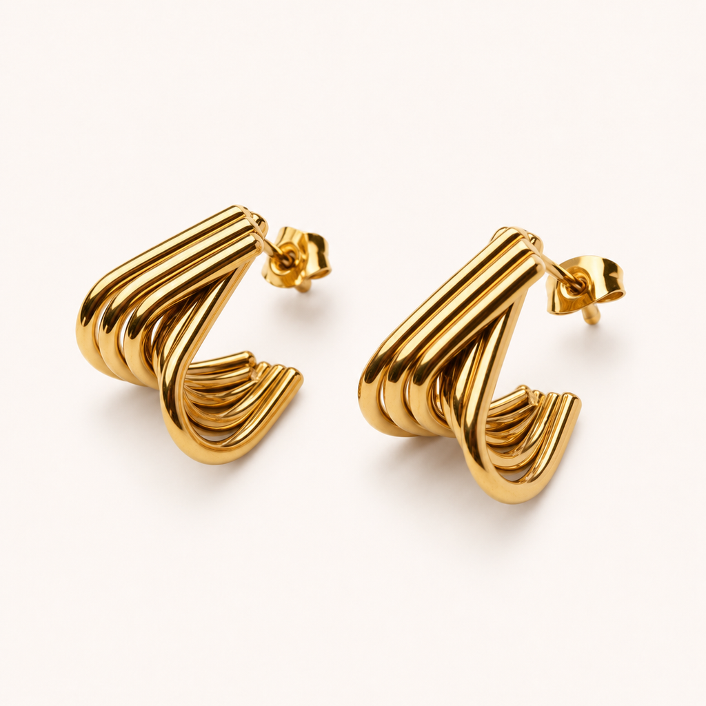 The X-Form Sculptural Studs