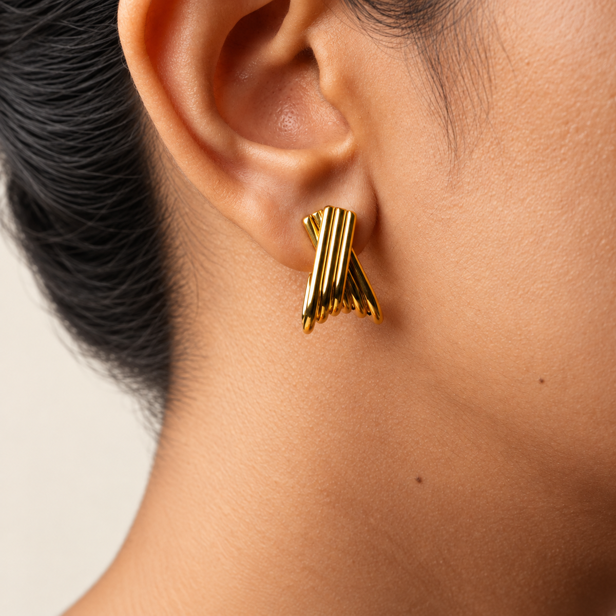 The X-Form Sculptural Studs