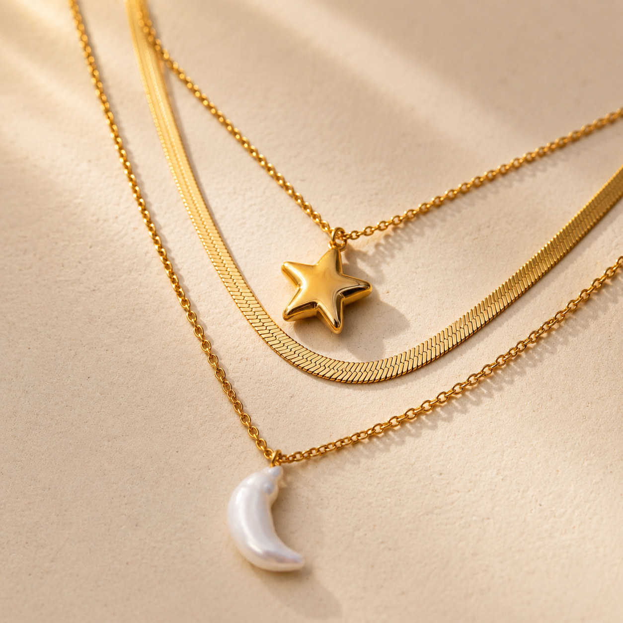 The Stella Luna Layered Necklace