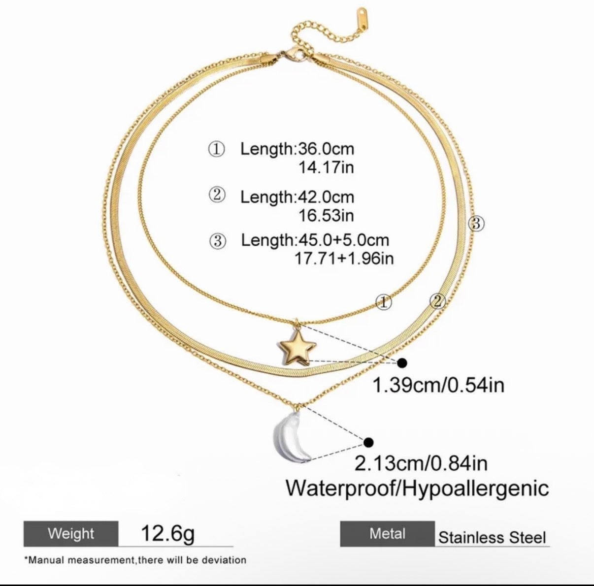 The Stella Luna Layered Necklace