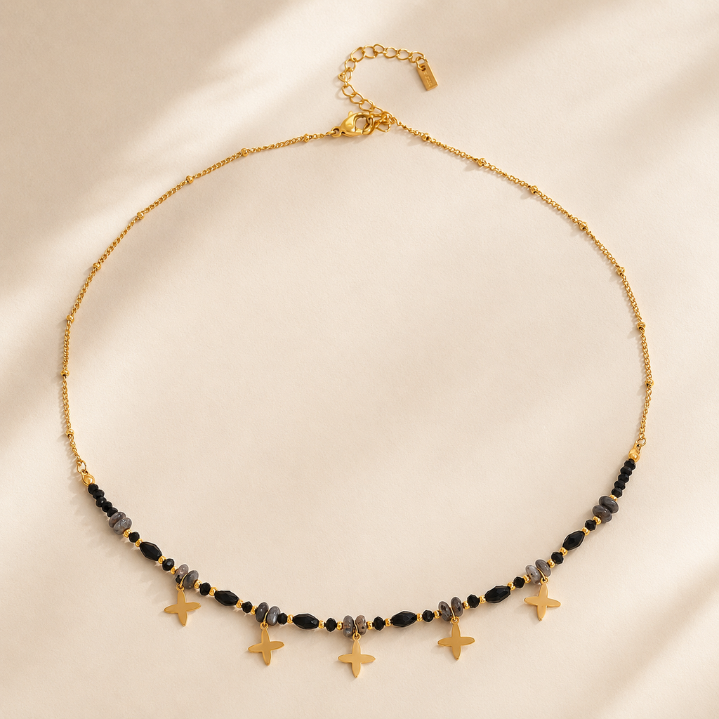 The Midnight Star Beaded Strand