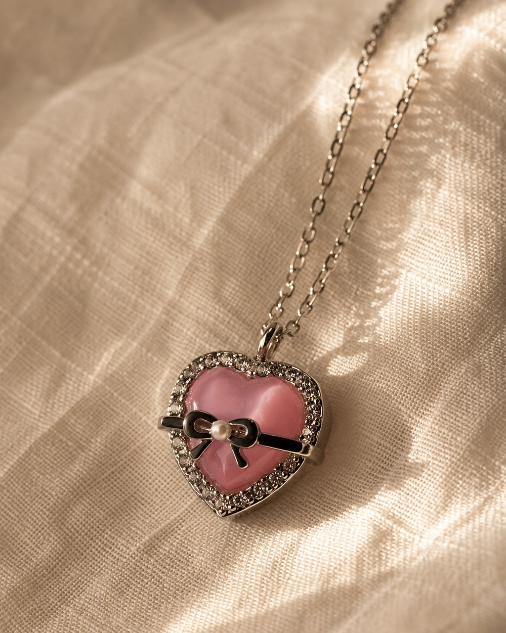 The Blush Radiance Halo Pendant
