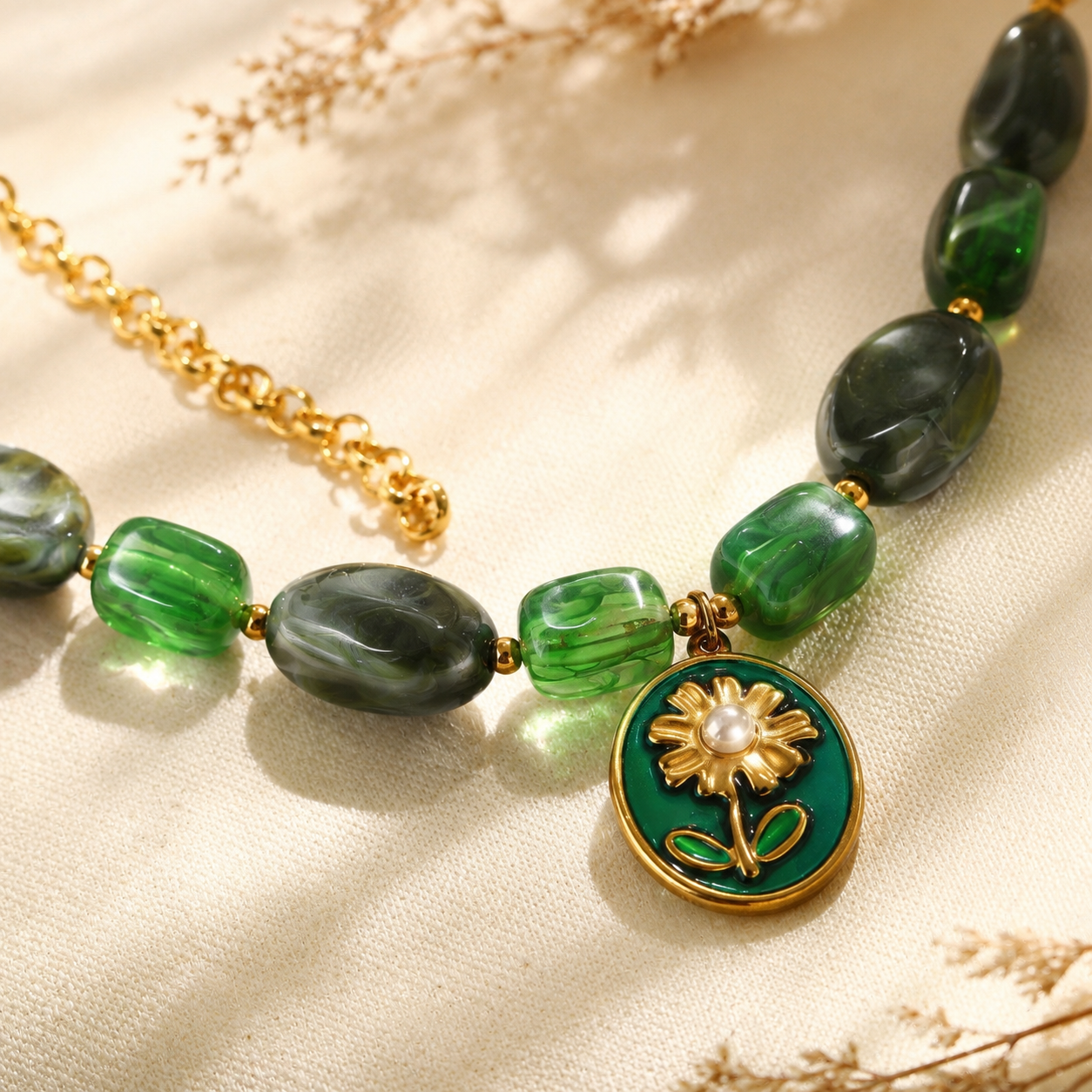 The Emerald Garden Medallion