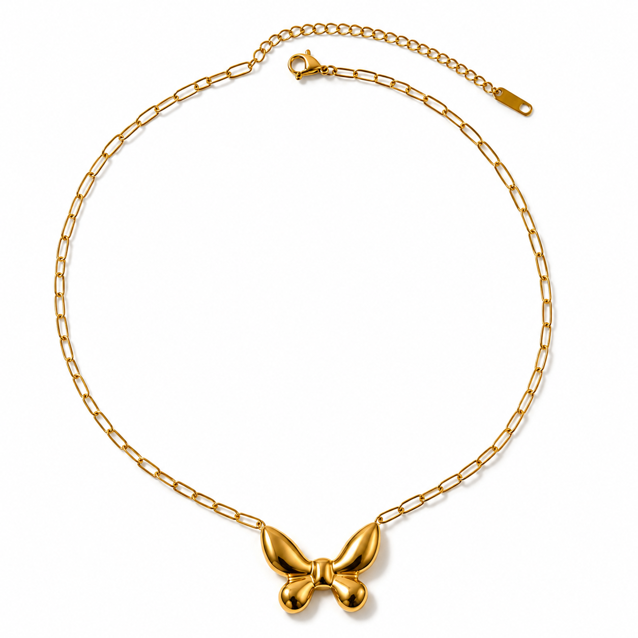 The Papillon Sculpted Butterfly Necklace