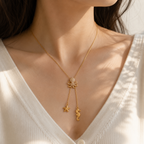 The Tidal Trio Charm Necklace