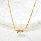 The Blush Nova Crystal Necklace